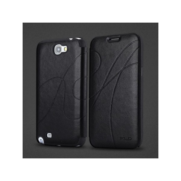 „Kalaideng“ Oscar atverčiamas dėklas - juodas (Galaxy Note)