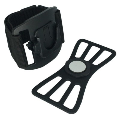 „Flexible“ Octopus dėklas sportui (raištis ant rankos) - juodas, universalus (L+ dydis) | Priedai.lt