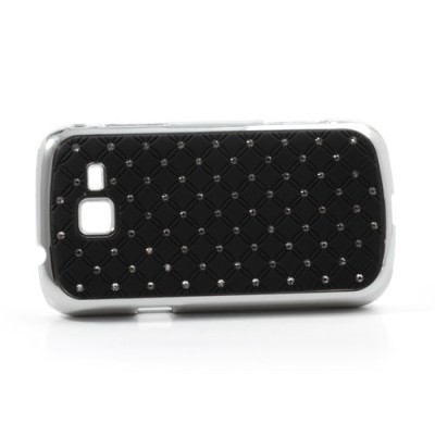 Samsung Galaxy Trend II S7570 elegantiškas juodas dėklas su blizgučiais / Priedai.lt