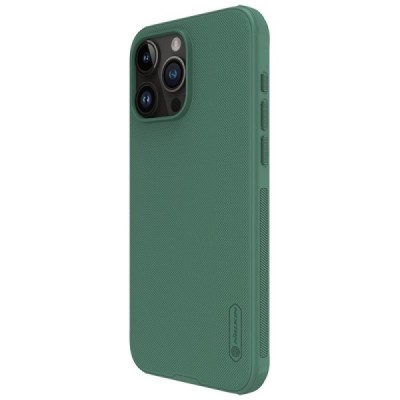 Apple iPhone 15 Pro „Nillkin“ Frosted Shield Pro zaļš vāciņš, apvalks | Vacins.lv