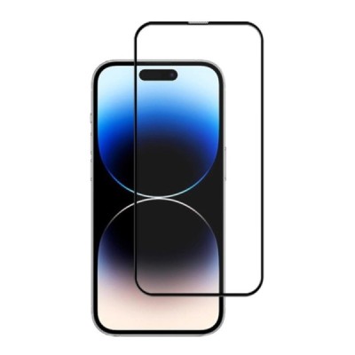 Apple iPhone 15 Pro Mocolo 3D Tempered Glass melns ekrāna aizsargstikls | Vacins.lv