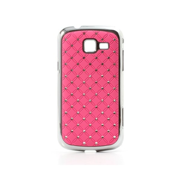 Elegantiškas dėklas - rožinis (Galaxy Trend II)