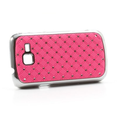 Samsung Galaxy Trend II S7570 elegantiškas rožinis dėklas su blizgučiais / Priedai.lt