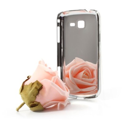 Samsung Galaxy Trend II S7570 elegantiškas rožinis dėklas su blizgučiais / Priedai.lt