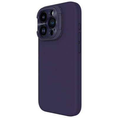 Apple iPhone 15 Pro Max „Nillkin“ Lenswing Magnetic violetinis dėklas, nugarėlė su kameros apsauga | Priedai.lt