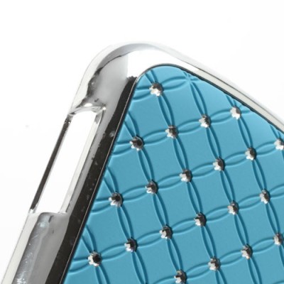 Samsung Galaxy Trend II S7570 elegants gaiši zils futrālis ar spīduļiem / Vacins.lv