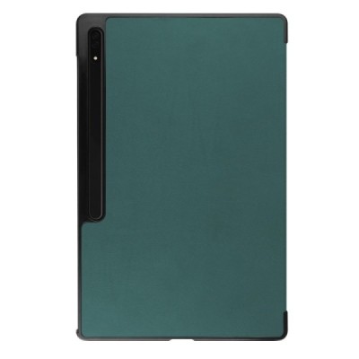 Samsung Galaxy Tab S10 Ultra, S9 Ultra, S8 Ultra atvēramais zaļš maciņš | Vacins.lv