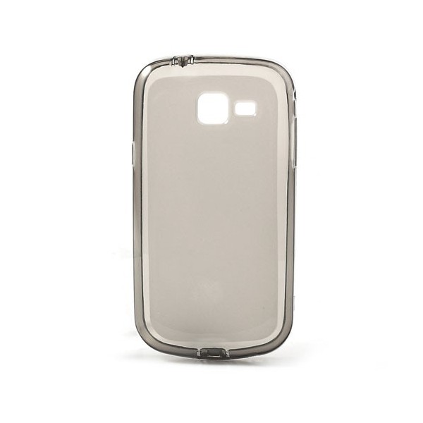 Cieta silikona futrālis - pelēks (Galaxy Trend II)