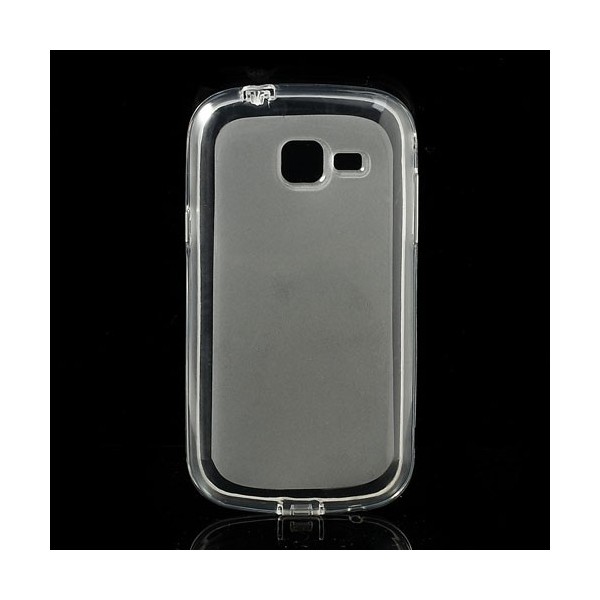 Cieta silikona futrālis - dzidrs (Galaxy Trend II)