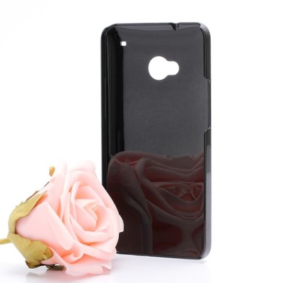 Slīpēta metāla zelts HTC One M7 apvalks / Vacins.lv