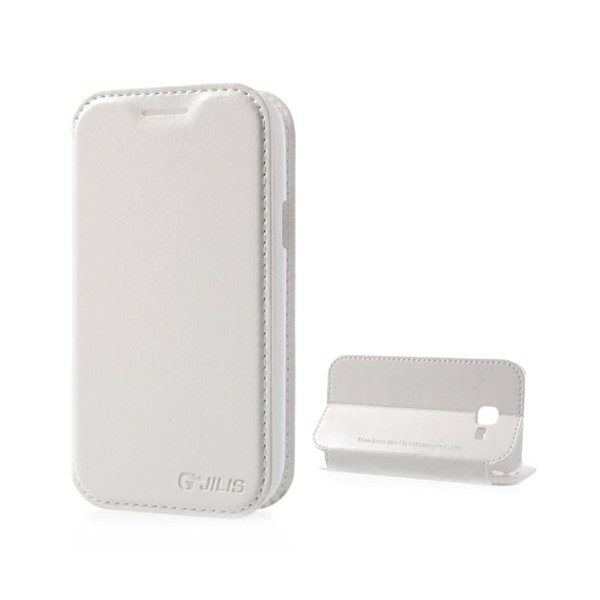 „Jilis“ atverčiamas dėklas - baltas (Galaxy Trend II)