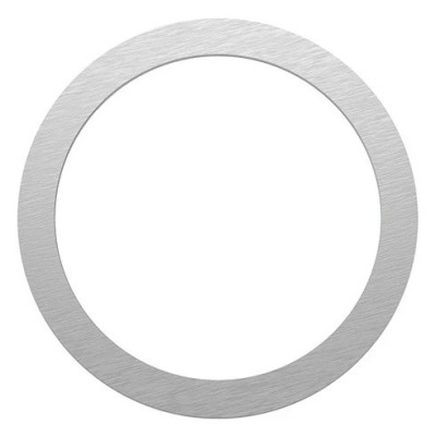 Metāla gredzens - uzlīme (uz magnētiskais auto turētājs) - sudrabs | Vacins.lv