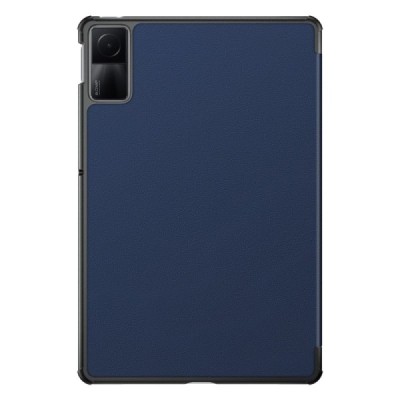 Xiaomi Redmi Pad SE 11" atvēramais ādas zils maciņš | Vacins.lv