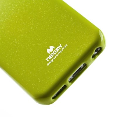 „Mercury“ Color kieto silikono (TPU) žalias Apple iPhone 5C dėklas (dėkliukas) / Priedai.lt