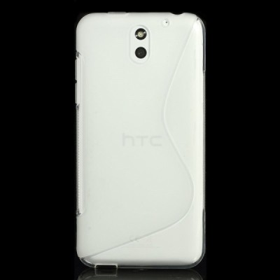 HTC Desire 610 kieto silikono TPU skaidrus (permatomas) dėklas - nugarėlė / Priedai.lt
