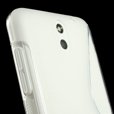 HTC Desire 610 kieto silikono TPU skaidrus (permatomas) dėklas - nugarėlė / Priedai.lt