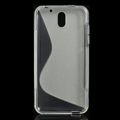 HTC Desire 610 kieto silikono TPU skaidrus (permatomas) dėklas - nugarėlė / Priedai.lt