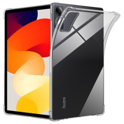 Xiaomi Redmi Pad SE 11" pastiprinātas aizsardzības cieta silikona (TPU) dzidrs apvalks | Vacins.lv