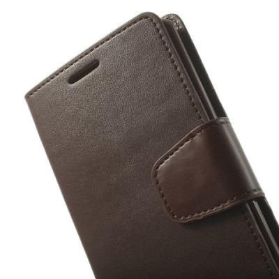 Mercury Sonata atverčiamas LG G3 rudas odinis dėklas - piniginė / Priedai.lt