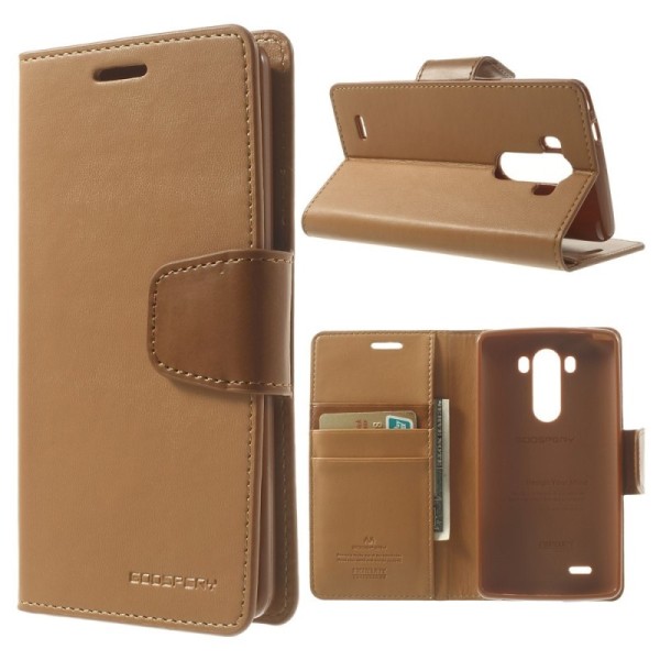 „Mercury“ Sonata atvērams futrālis - gaiši brūns (G3)