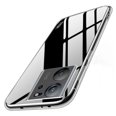 Xiaomi 13T (13T Pro) „Mofi“ cieta silikona (TPU) dzidrs apvalks | vacins.lv