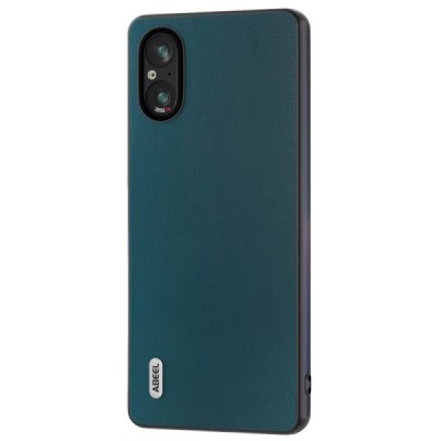 Sony Xperia 5 V „Abeel“ Smooth zaļš ādas apvalks | Vacins.lv