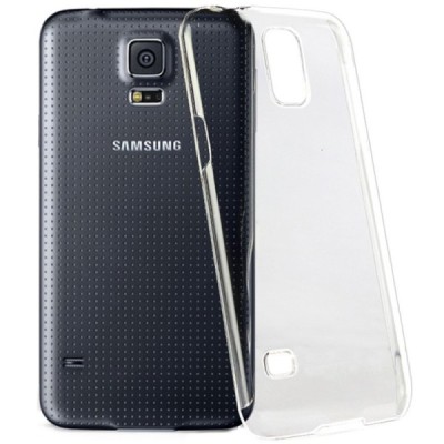 Samsung Galaxy S5 mini G800 plastikinis skaidrus (permatomas) dėklas - nugarėlė / Priedai.lt