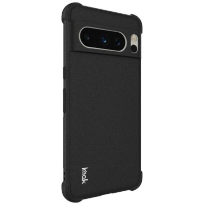 Google Pixel 8 Pro Imak sustiprintos apsaugos kieto silikono TPU juodas dėklas - nugarėlė | Priedai.lt