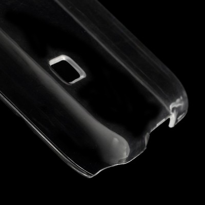 Samsung Galaxy S5 mini G800 plastikinis skaidrus (permatomas) dėklas - nugarėlė / Priedai.lt