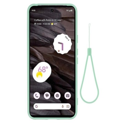 Google Pixel 8 Shell cieta silikona (TPU) apvalks - zaļš | Vacins.lv