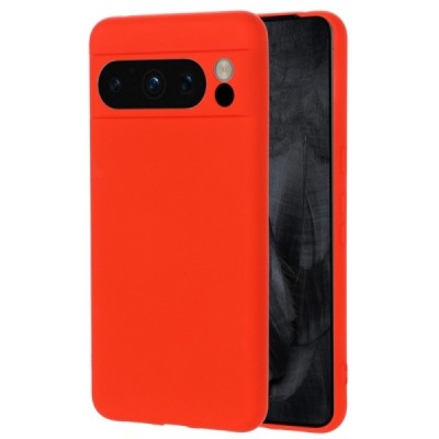 Google Pixel 8 Pro Shell cieta silikona (TPU) apvalks - sarkans | vacins.lv