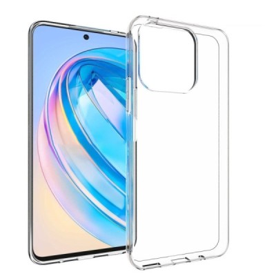 Huawei Honor X8a kieto silikono TPU skaidrus dėklas - nugarėlė | Priedai.lt