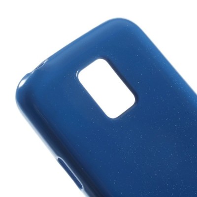 Samsung Galaxy S5 mini G800 tamsiai mėlynas Mercury TPU kieto silikono dėklas / Priedai.lt