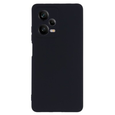 Xiaomi Redmi Note 12 Pro+ 5G Shell cieta silikona (TPU) apvalks - melns | vacins.lv
