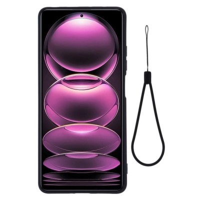 Xiaomi Redmi Note 12 Pro+ 5G Shell cieta silikona (TPU) apvalks - melns | vacins.lv