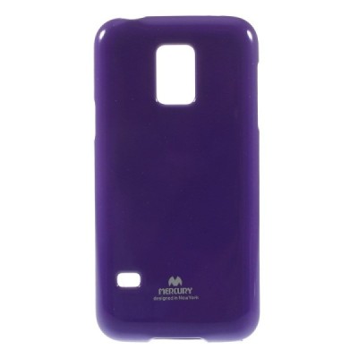 Samsung Galaxy S5 mini G800 violetinis Mercury TPU kieto silikono dėklas / Priedai.lt