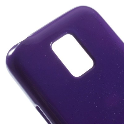 Samsung Galaxy S5 mini G800 violetinis Mercury TPU kieto silikono dėklas / Priedai.lt