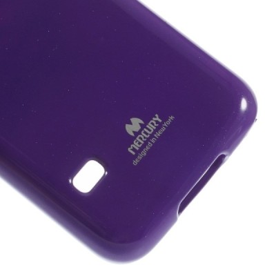 Samsung Galaxy S5 mini G800 violetinis Mercury TPU kieto silikono dėklas / Priedai.lt
