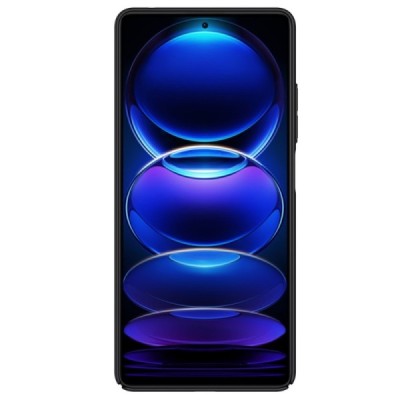 Nillkin Frosted Shield Xiaomi Redmi Note 12 Pro+ 5G melns plastmasas futrālis | Vacins.lv