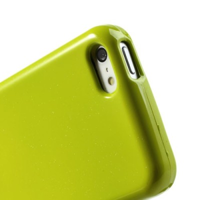 „Mercury“ Color kieto silikono (TPU) žalias Apple iPhone 5C dėklas (dėkliukas) / Priedai.lt