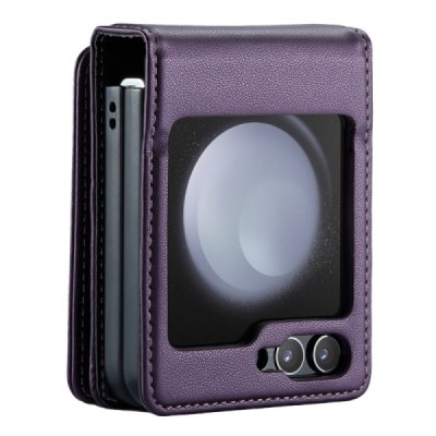 Samsung Galaxy Flip5 5G (SM-F731B) „CaseMe“ Wallet plastikinis violetinis dėklas - nugarėlė | Priedai.lt