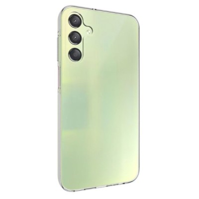Samsung Galaxy A15 5G (SM-A156B, SM-A155F) kieto silikono TPU skaidrus dėklas - nugarėlė | Priedai.lt