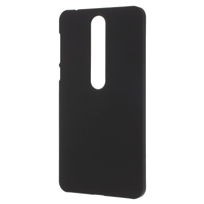 Nokia 6 2018 (Nokia 6.1) plastmasas melns futrālis | Vacins.lv