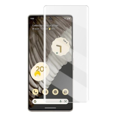 Google Pixel 7 Pro „Mocolo“ UV Light Irradiation sustiprintos apsaugos skaidrus pilnai dengiantis apsauginis ekrano stiklas | Pr