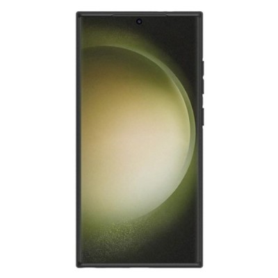 Samsung Galaxy S24 Ultra (SM-S928) cieta silikona (TPU) melns apvalks | vacins.lv