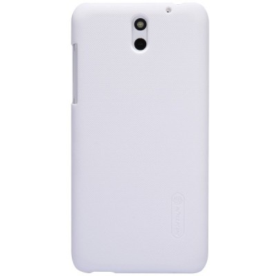 Nillkin Frosted Shield HTC Desire 610 baltas plastikinis dėklas + apsauginė ekrano plėvelė / Priedai.lt