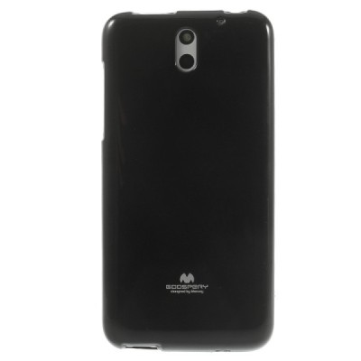 HTC Desire 610 juodas Mercury kieto silikono (TPU) dėklas / Priedai.lt