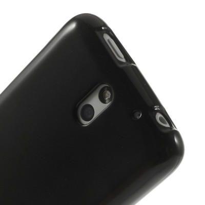 HTC Desire 610 juodas Mercury kieto silikono (TPU) dėklas / Priedai.lt