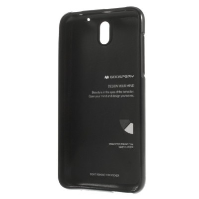 HTC Desire 610 juodas Mercury kieto silikono (TPU) dėklas / Priedai.lt