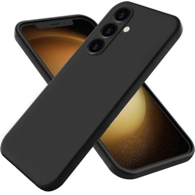 Samsung Galaxy A25 (SM-A256) Shell cieta silikona (TPU) apvalks - melns | vacins.lv